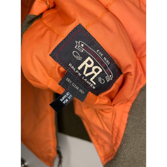 RRL Double RL / RRL Supply Reversible Wool Hunting Vest Rare Small - Picture 5 of 10